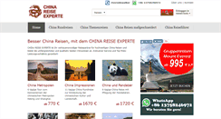 Desktop Screenshot of chinareiseexperte.de